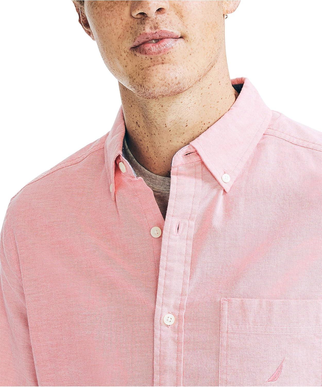 imageNautica Mens Nautica Mens Classic Fit Oxford ShirtSugar Coral