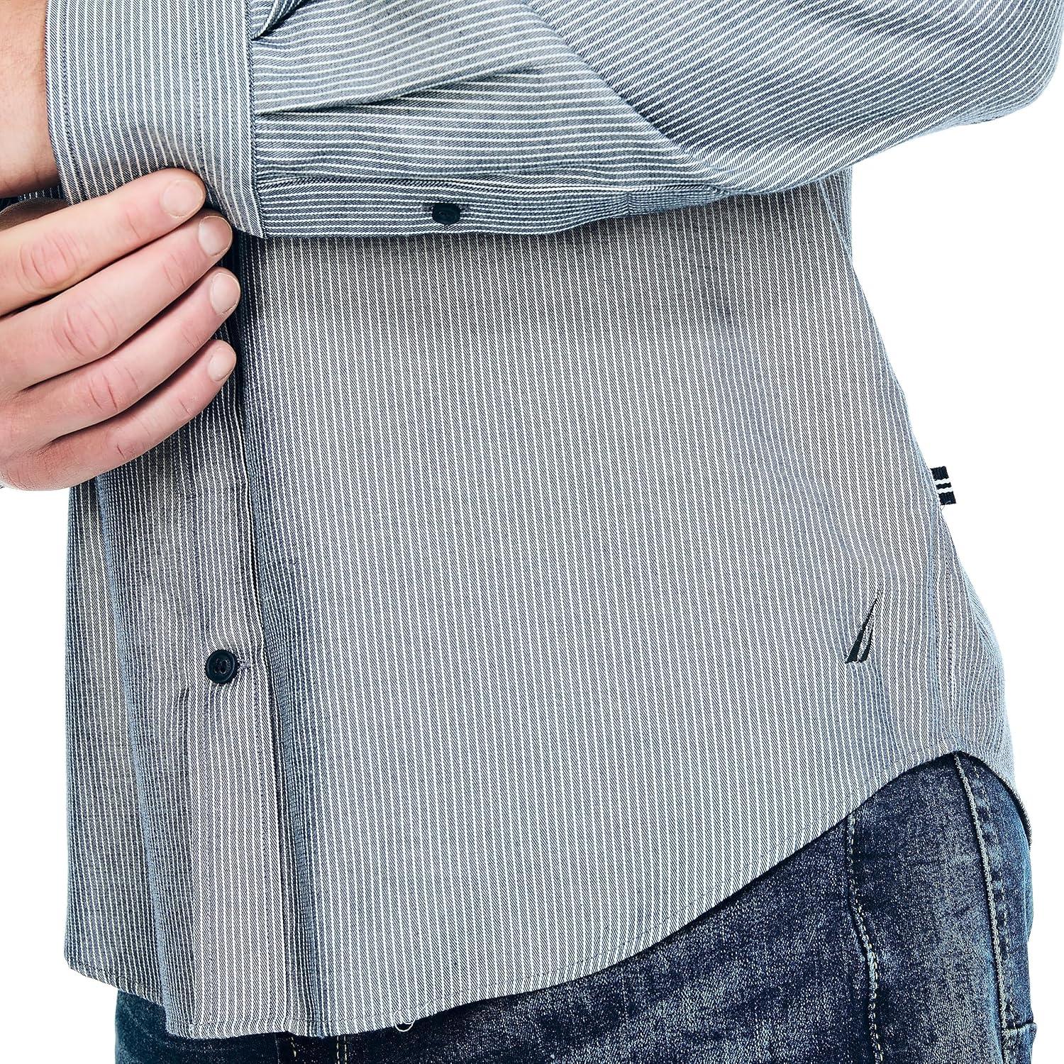 imageNautica Mens Nautica Striped ShirtMaritme Navy