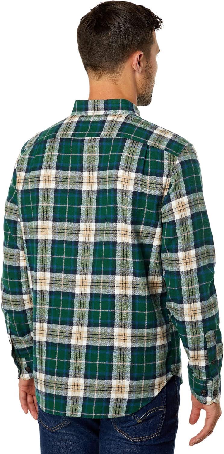 imageNautica Mens Nautica Sustainably Crafted Plaid Flannel ShirtTidal Green