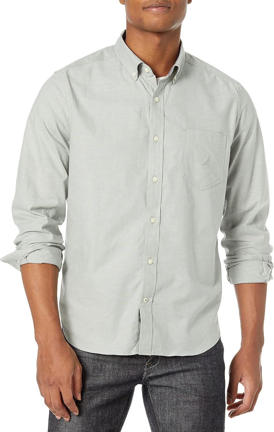 imageNautica Mens Oxford ShirtSea Spray