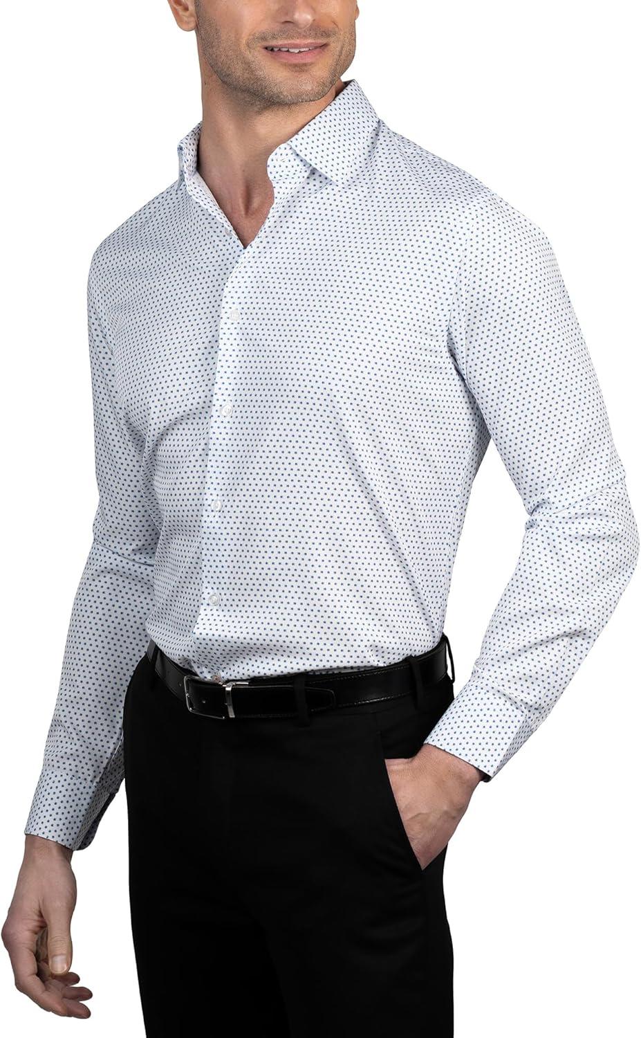 imageNautica Mens Slim FitBlue Fish Print