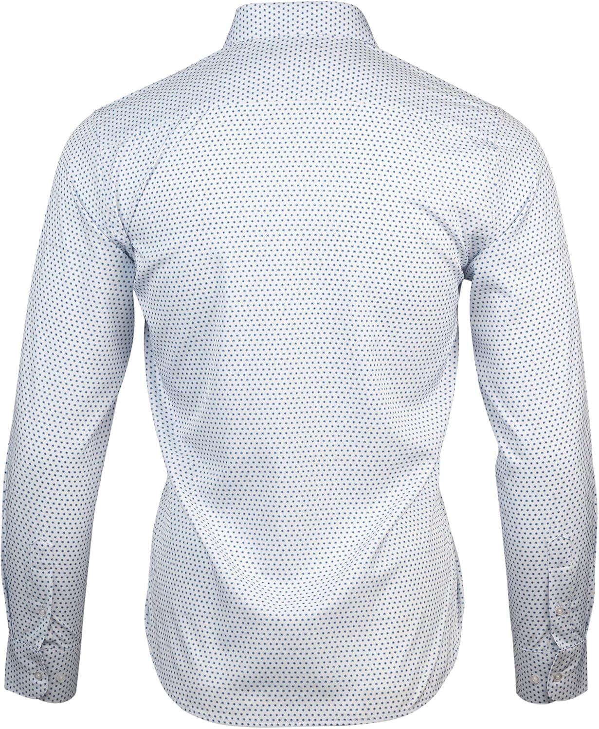 imageNautica Mens Slim FitBlue Fish Print