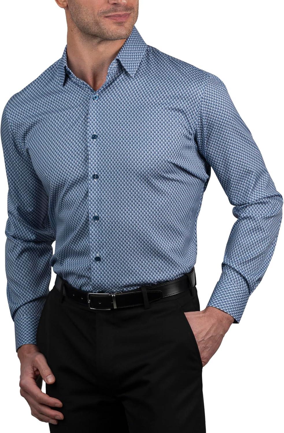 imageNautica Mens Slim FitBlue Sailboat Print