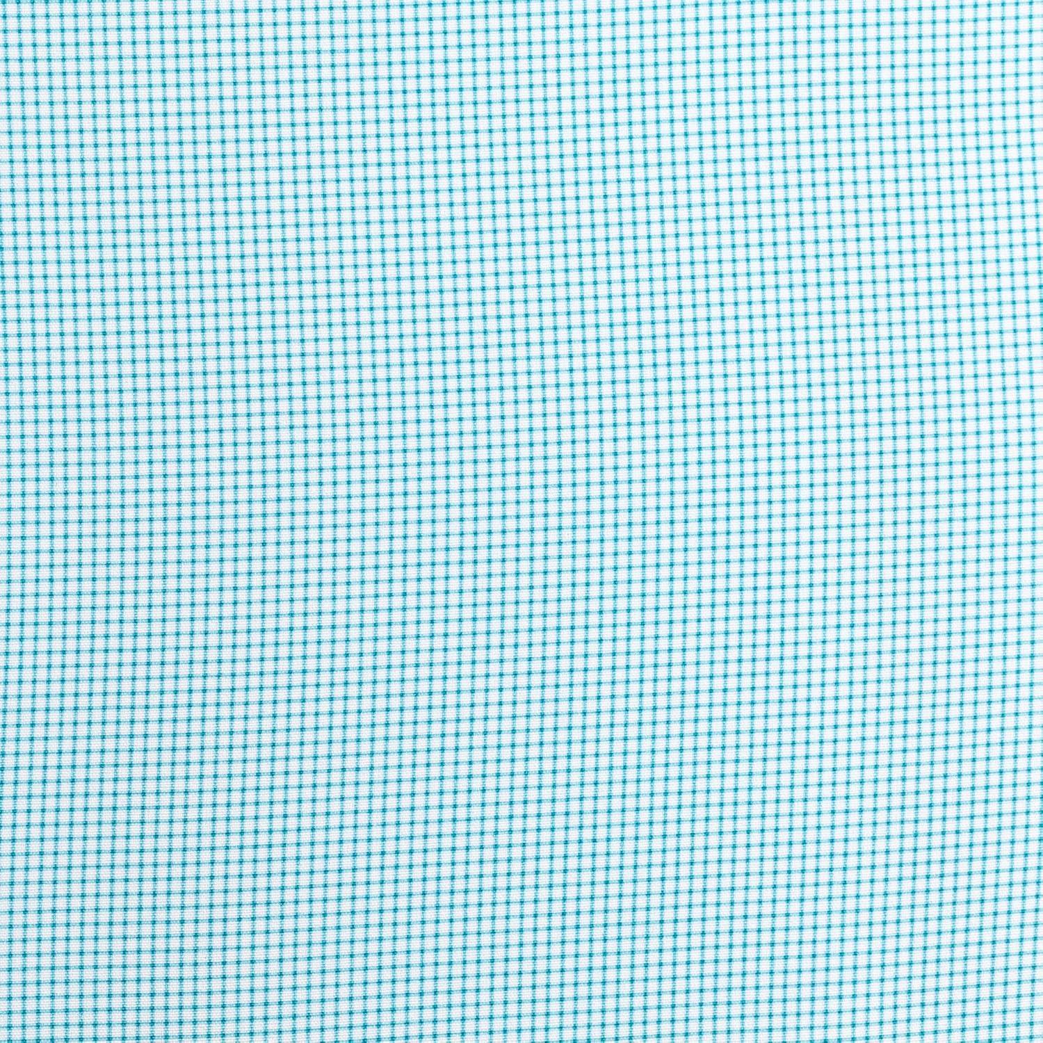 imageNautica Mens Slim FitTeal Micro Check