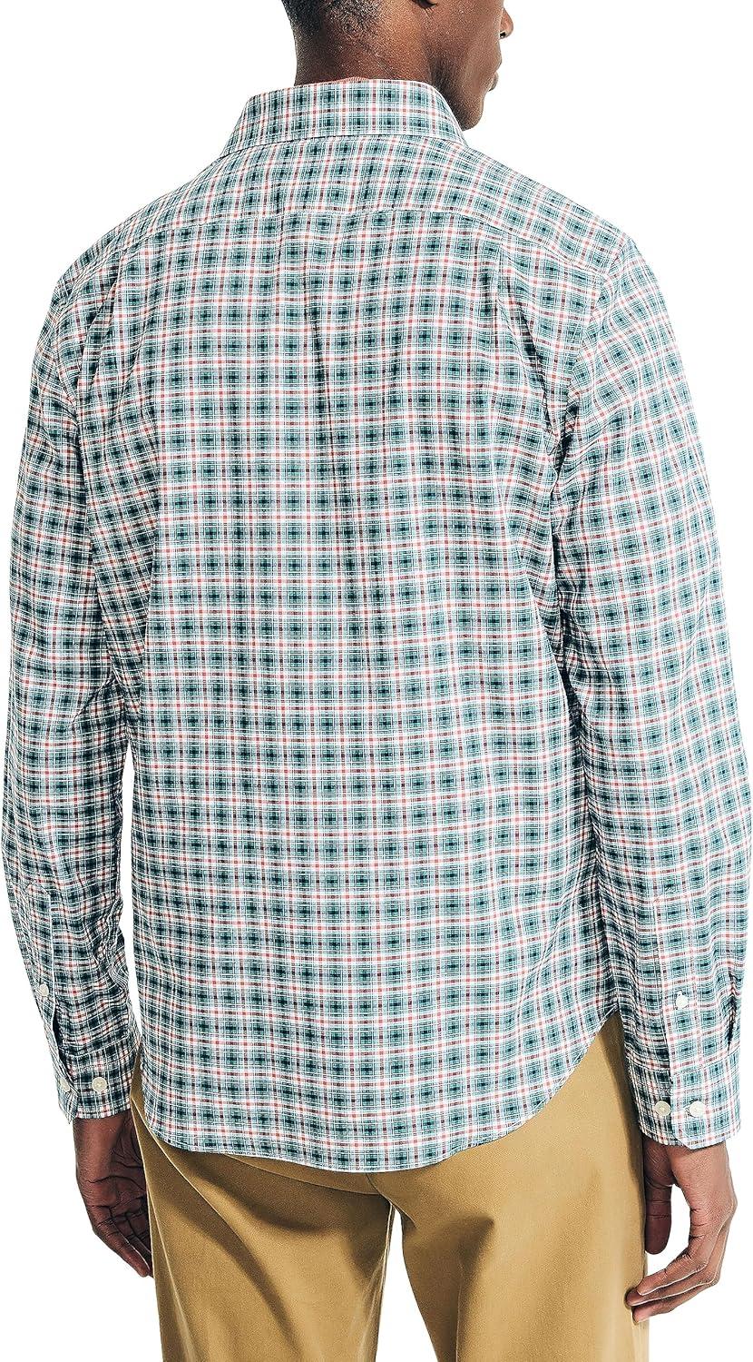 imageNautica Mens Sustainably Crafted Plaid ShirtBaypine