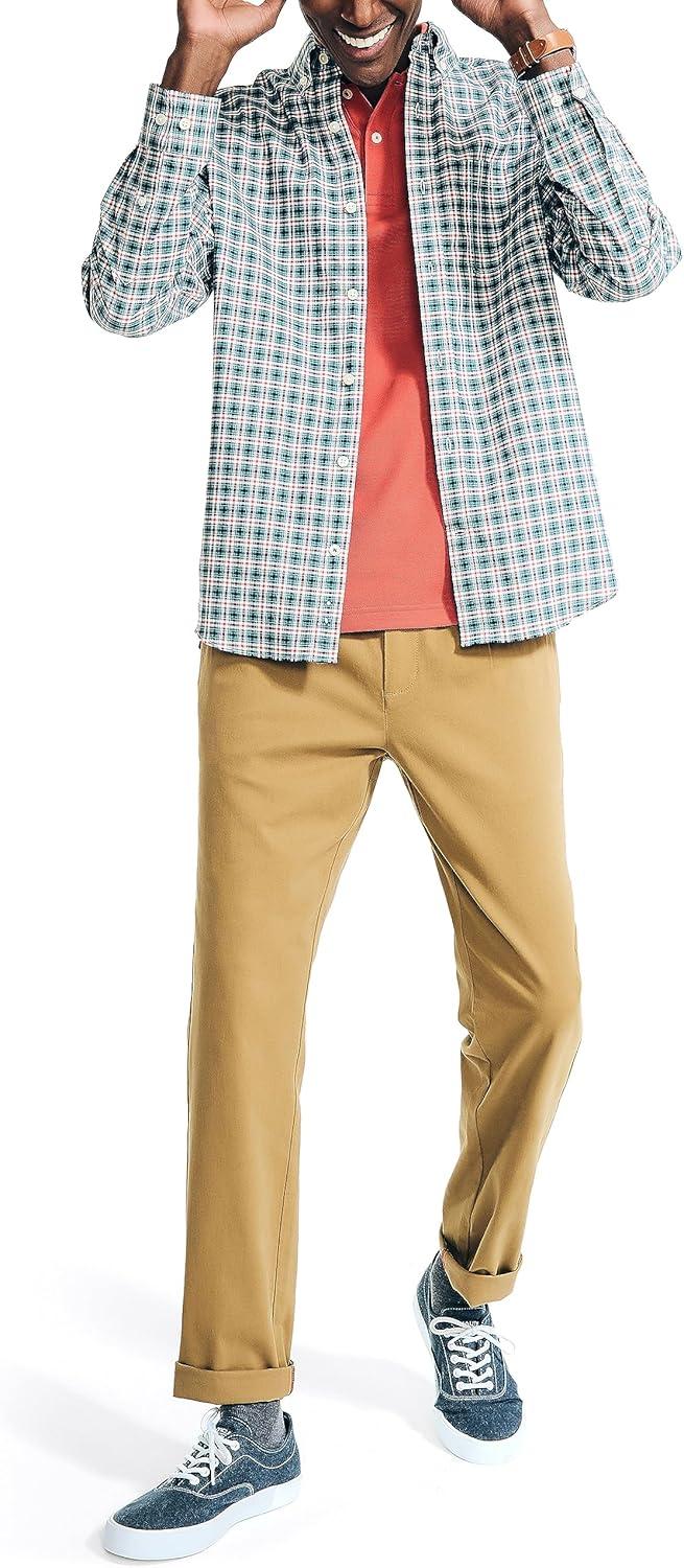 imageNautica Mens Sustainably Crafted Plaid ShirtBaypine