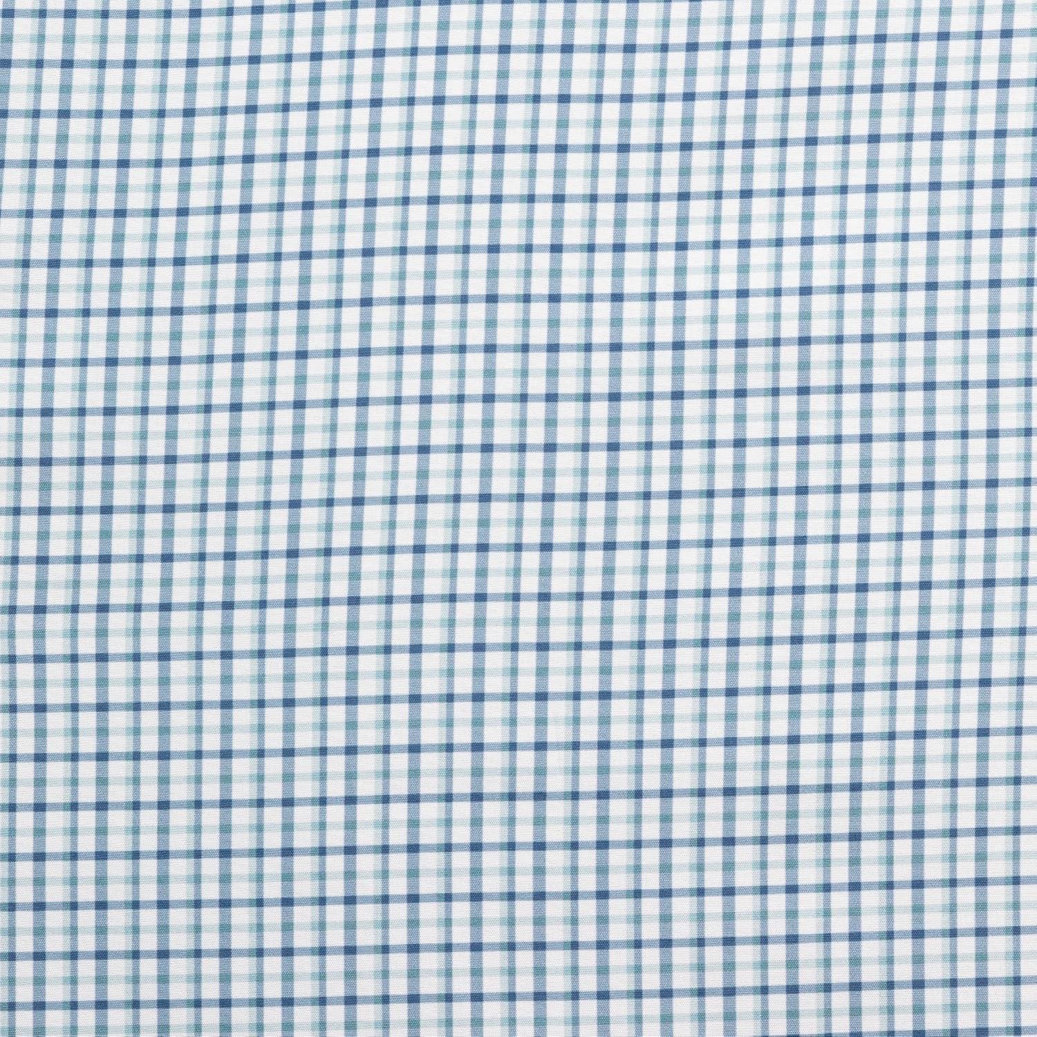 imageNautica Regular Fit Long Sleeve Button Down Dress Shirts for Men Wrinkle Free Long Sleeve Shirt Mens Formal 4Way StretchBlue Green Plaid
