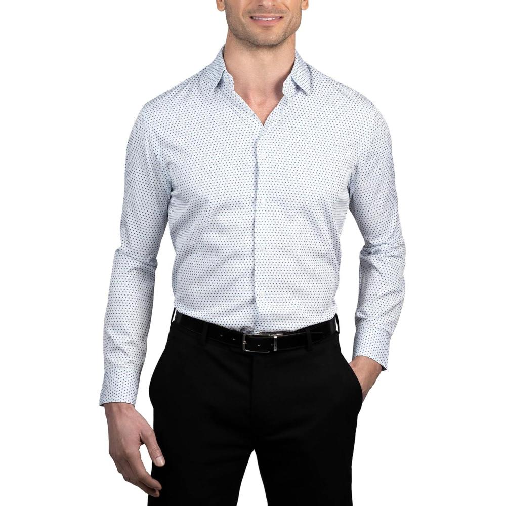 imageNautica Mens Slim FitBlue Fish Print