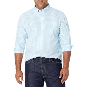 Nautica Men’s Classic Button Down Shirt(Cool Breeze)