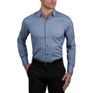 Nautica Men’s Slim Fit,(Blue Sailboat Print)