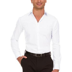 Nautica Men’s Slim Fit,(White Solid)