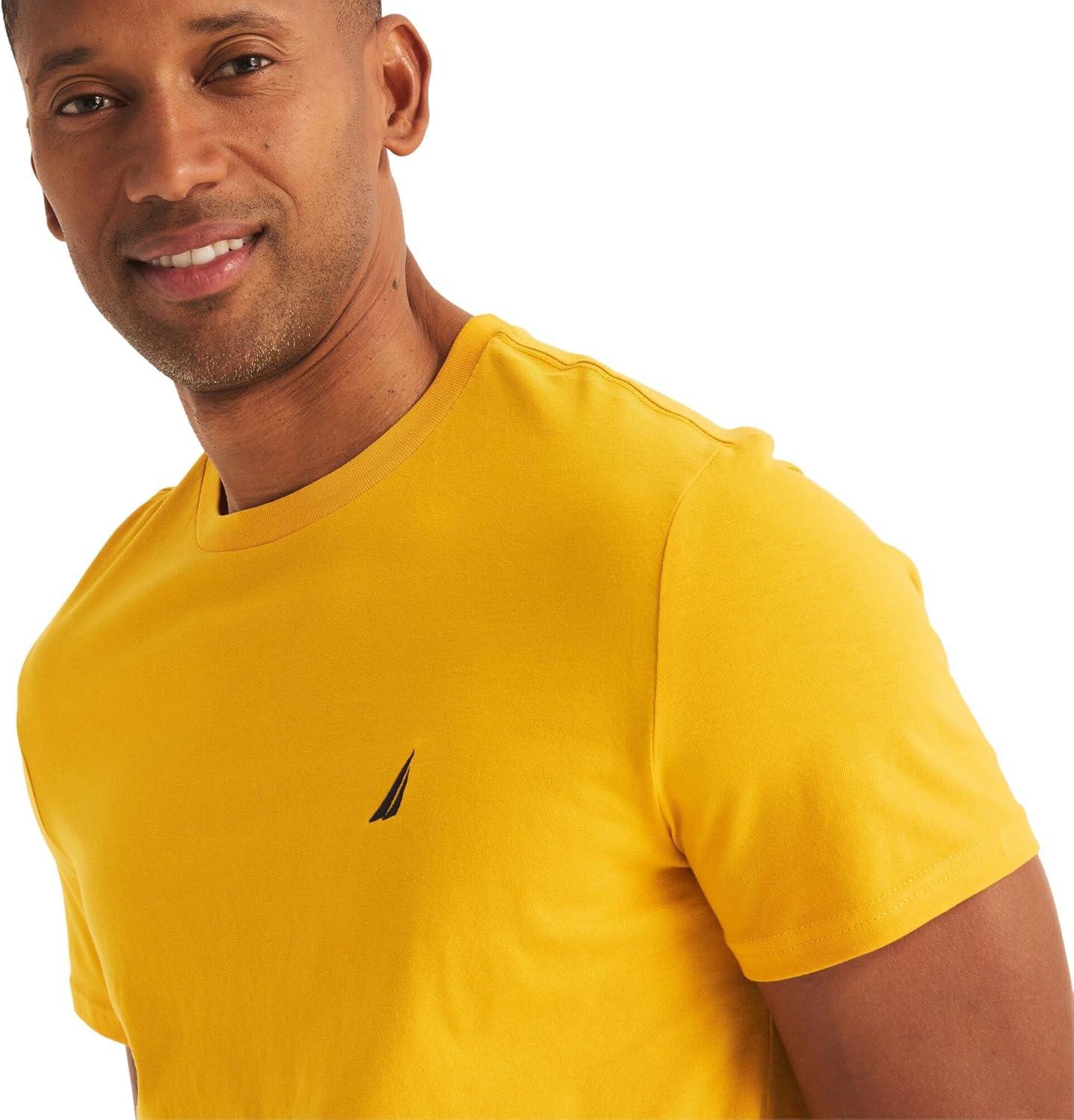 imageNautica Mens Nautica JClass TShirtAspen Gold