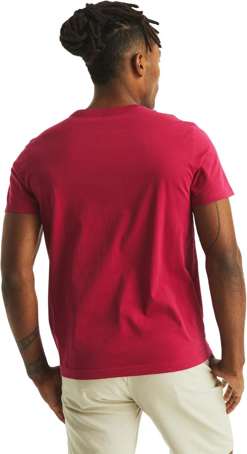 imageNautica Mens Nautica JClass TShirtDeep Fuschia