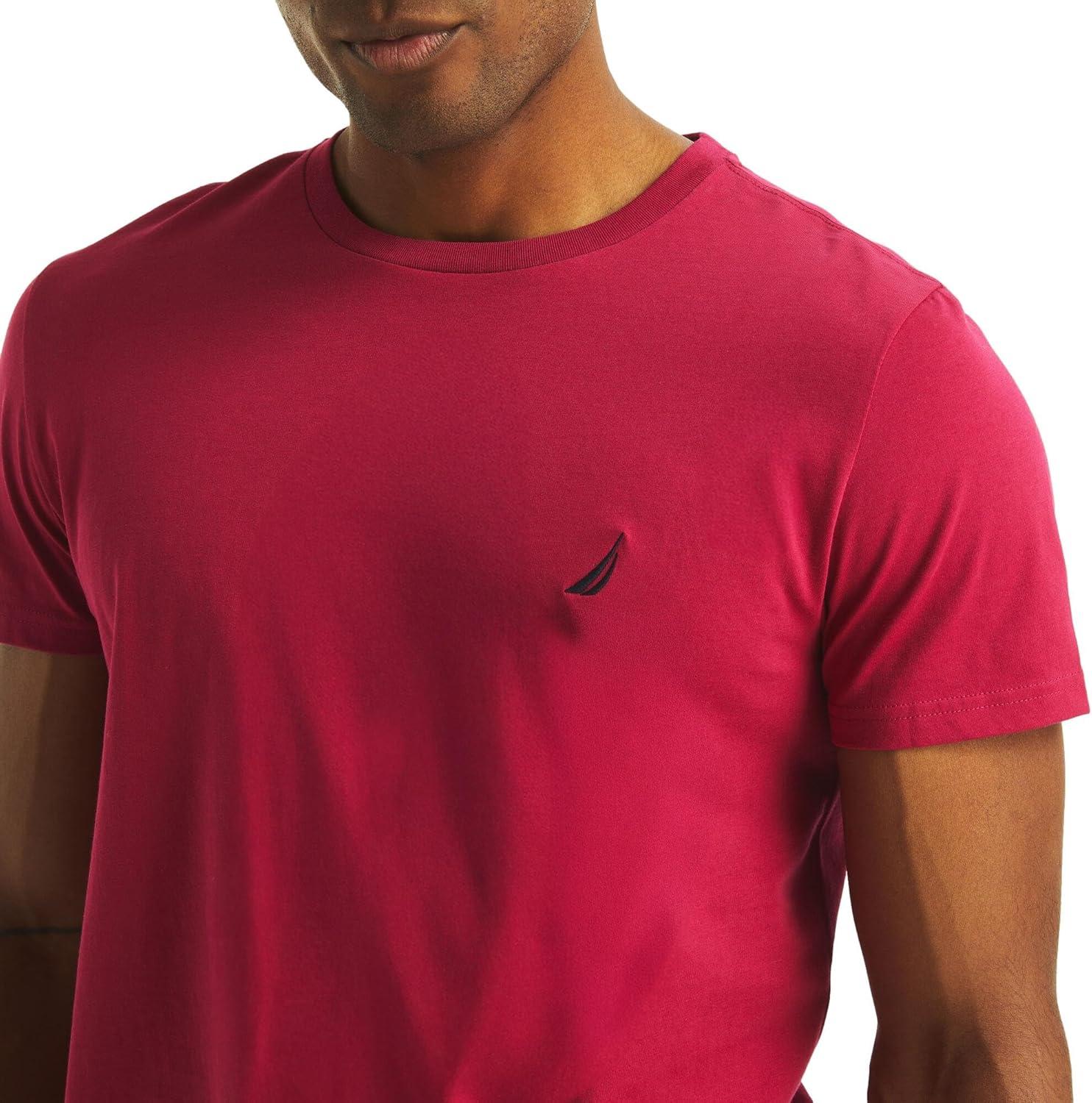 imageNautica Mens Nautica JClass TShirtDeep Fuschia