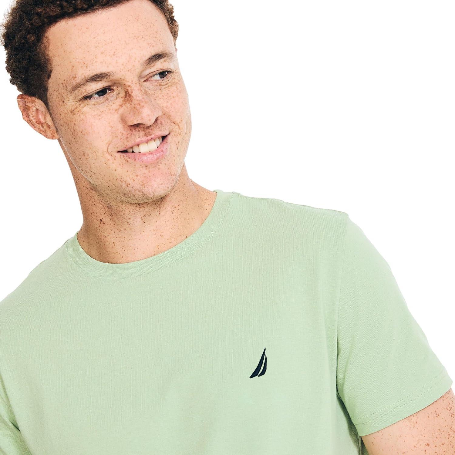 imageNautica Mens Nautica JClass TShirtMahogany Green