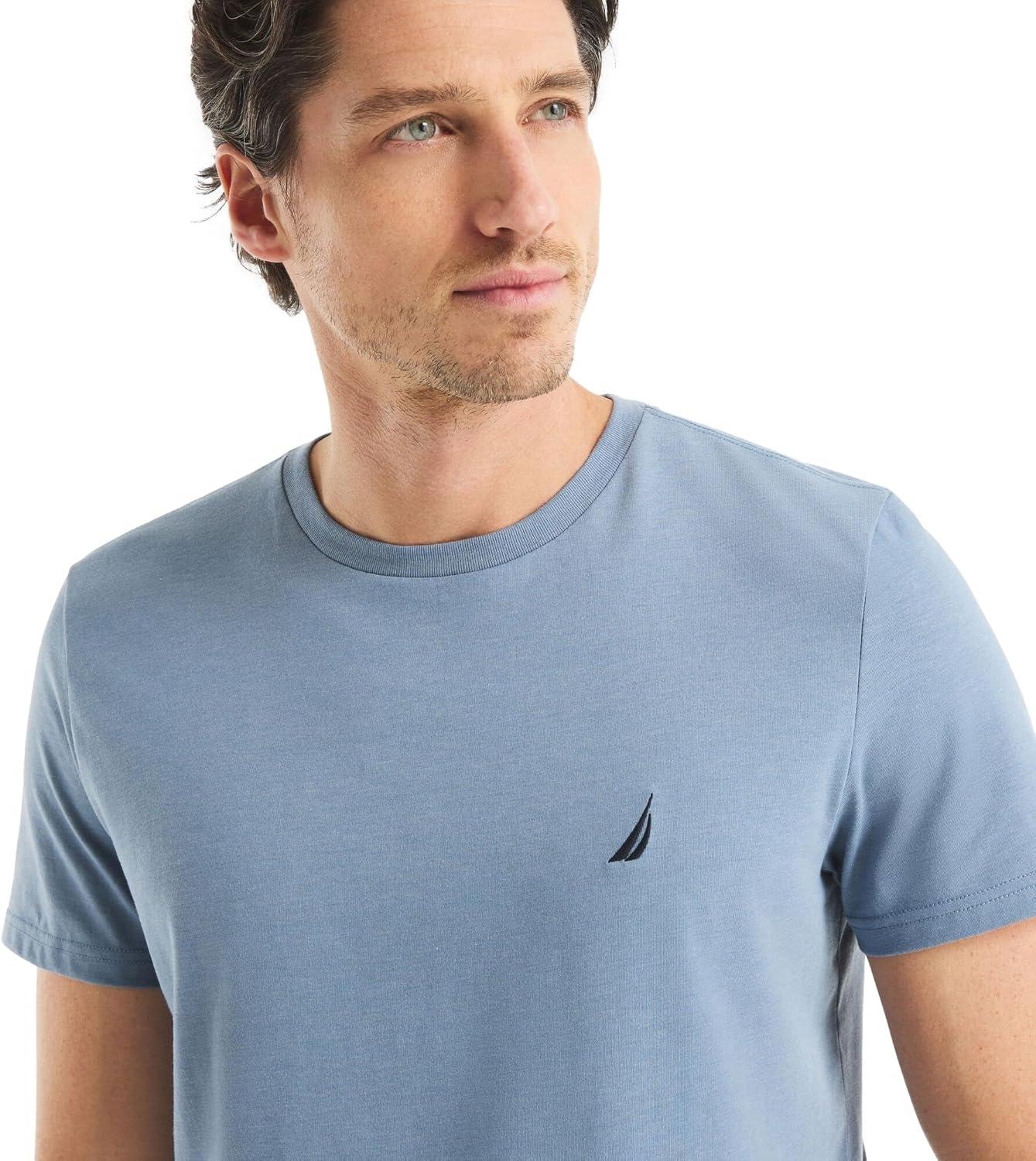 imageNautica Mens Nautica JClass TShirtNt Deep Anchor Heather