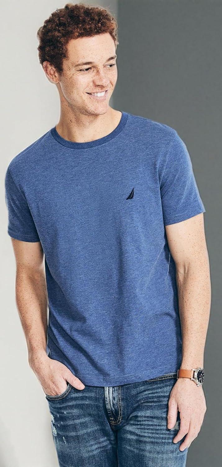 imageNautica Mens Nautica JClass TShirtStellar Blue Heather