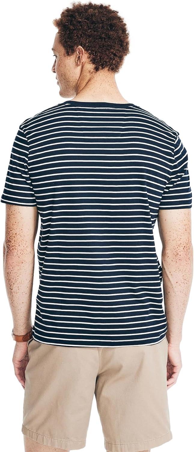 imageNautica Mens Nautica JClass TShirtStriped Navy Black