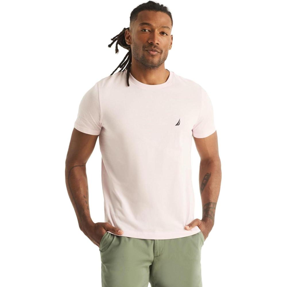 imageNautica Mens Nautica JClass TShirtCradle Pink