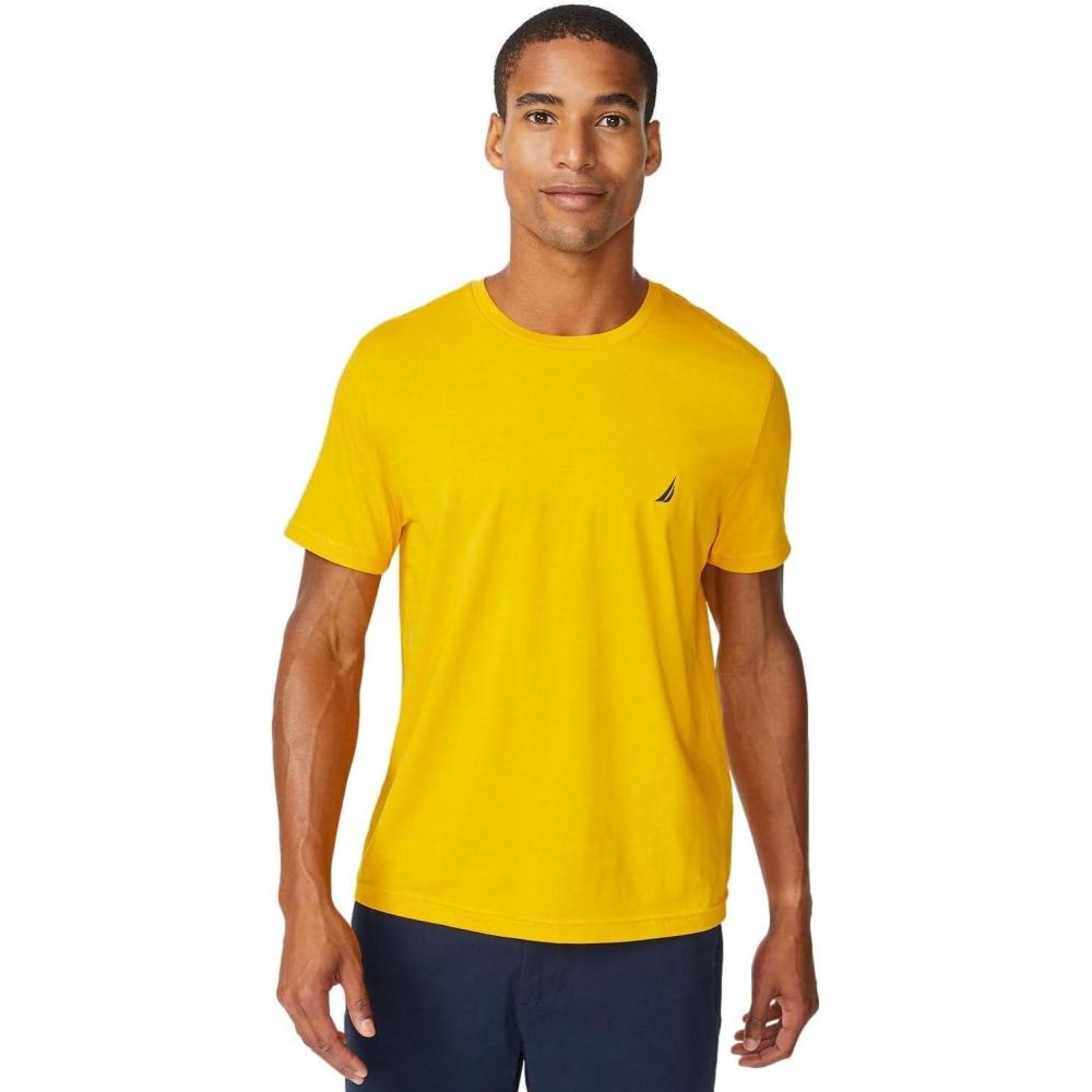 imageNautica Mens Nautica JClass TShirtOld Gold