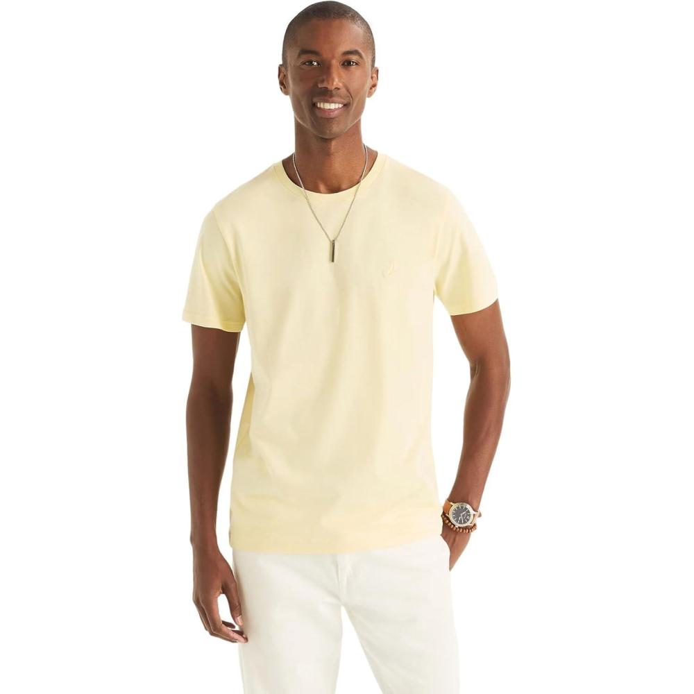 imageNautica Mens Nautica JClass TShirtSoft Yellow