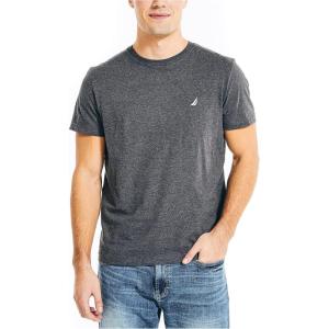 Nautica Mens Nautica J-Class T-Shirt(Charcoal Heather)