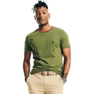 Nautica Mens Nautica J-Class T-Shirt(Chive Heather.)