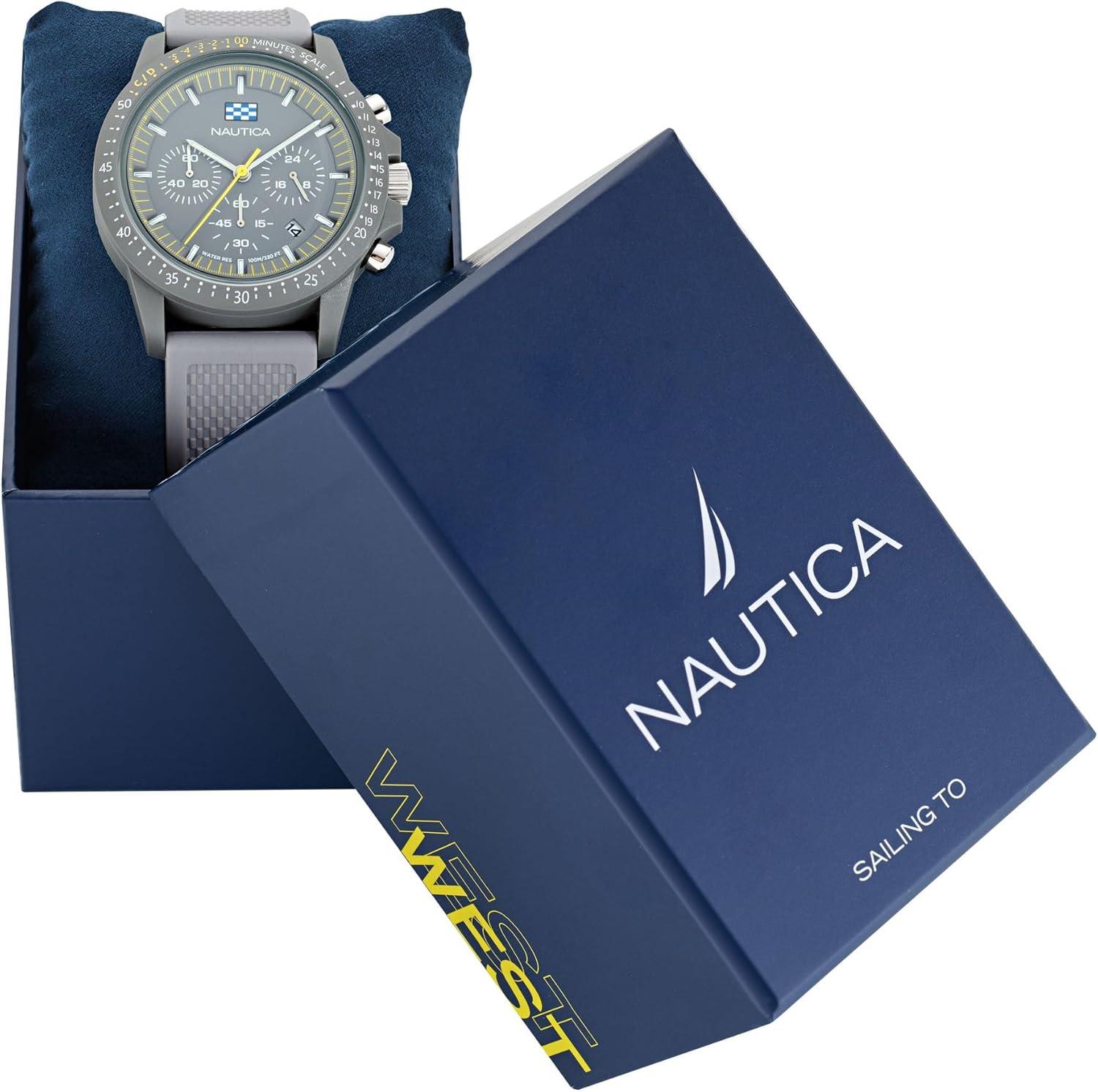 imageNautica One Mens WatchGrayGrayGray