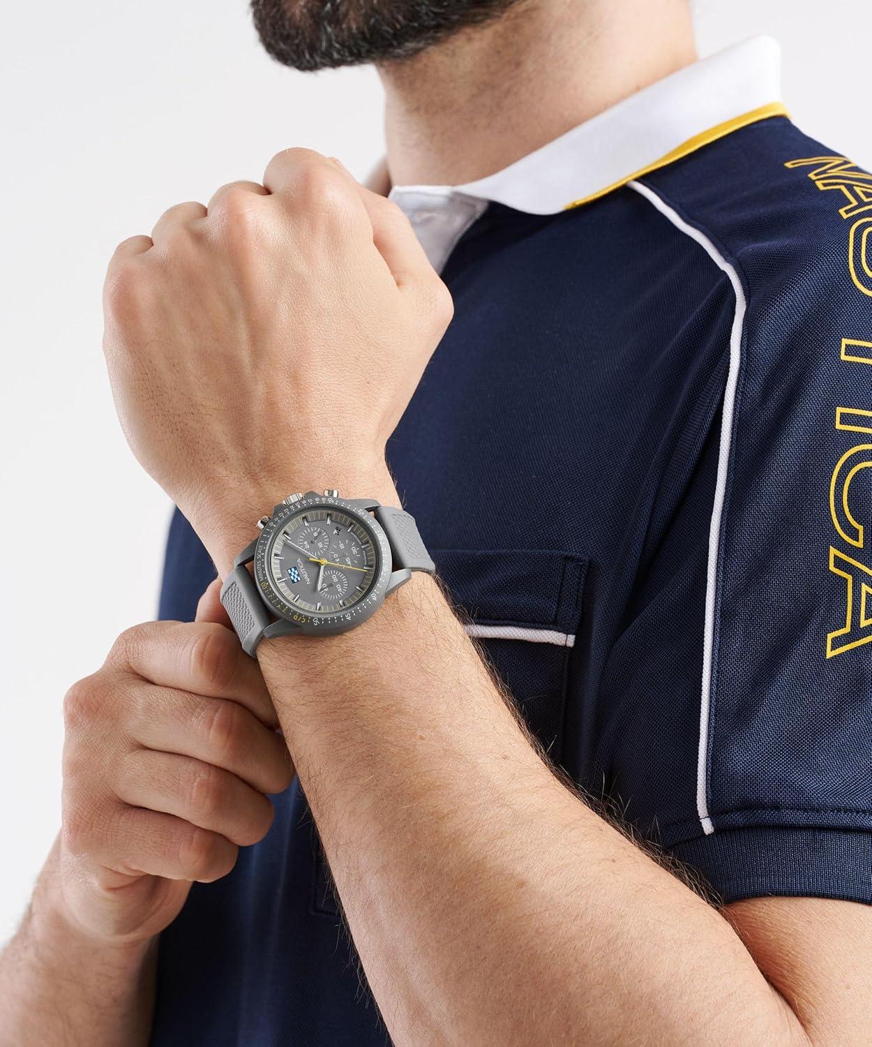 imageNautica One Mens WatchGrayGrayGray