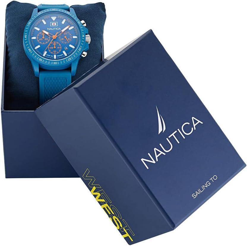 imageNautica One Mens WatchLight BlueLight BlueLight Blue