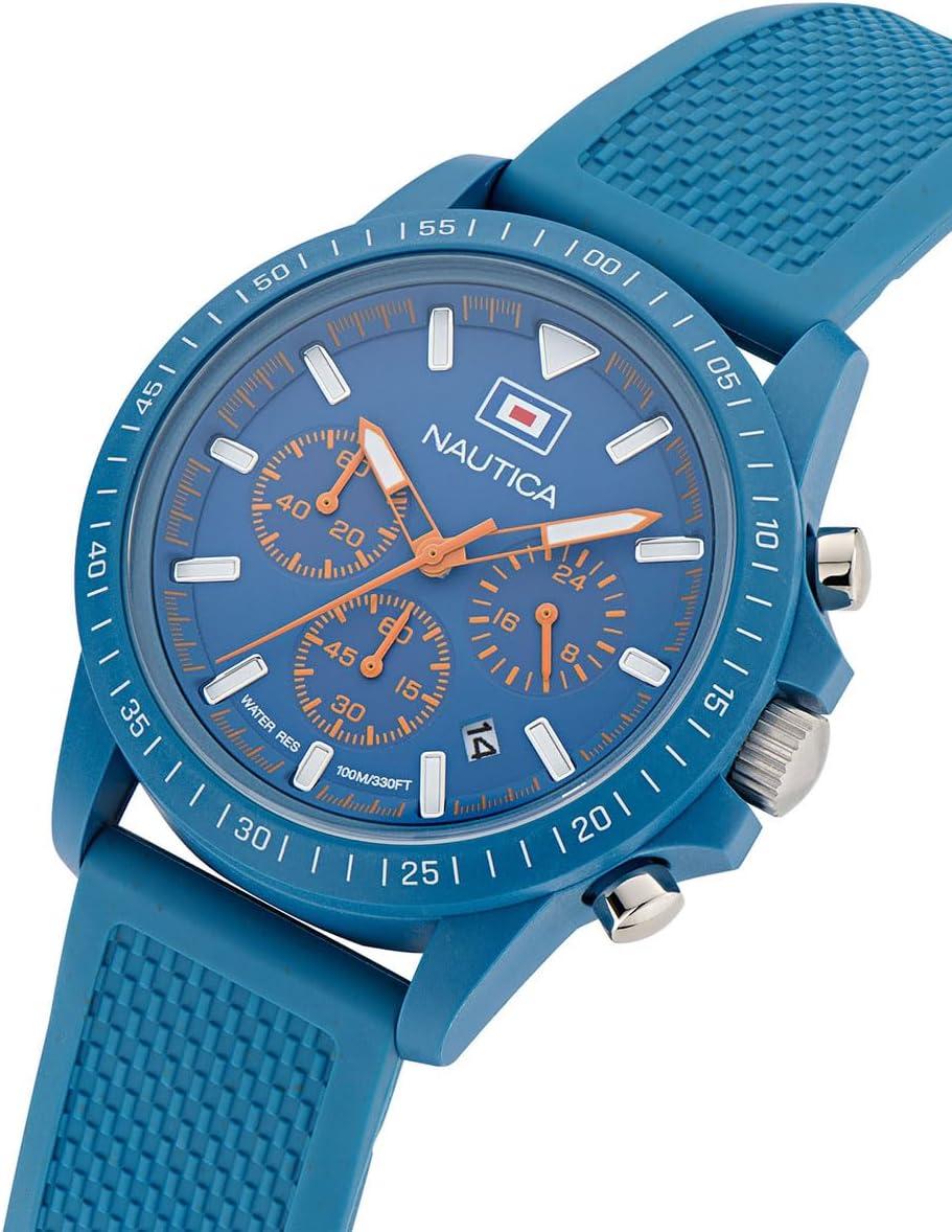 imageNautica One Mens WatchLight BlueLight BlueLight Blue