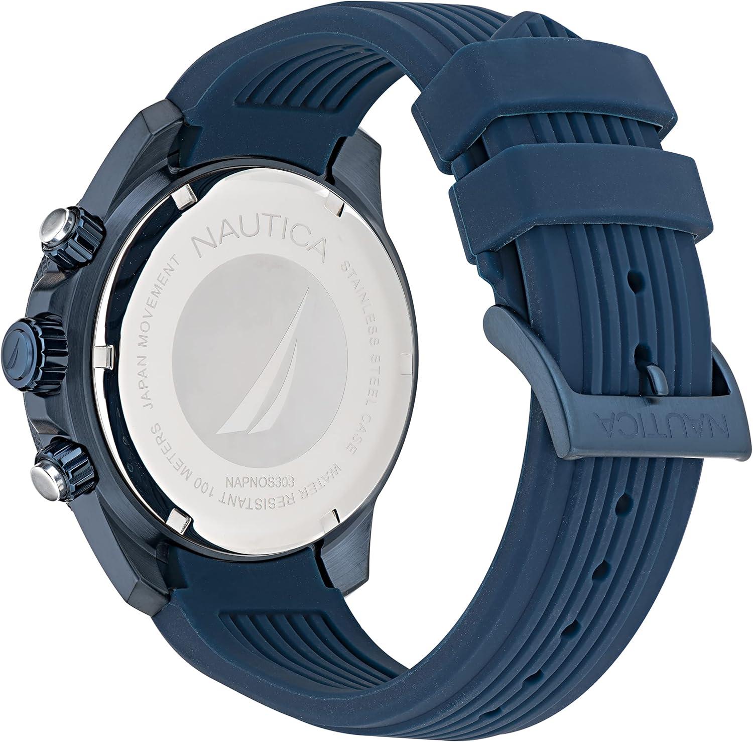 imageNautica One Mens WatchNavy BlueNavy BlueNavy Blue