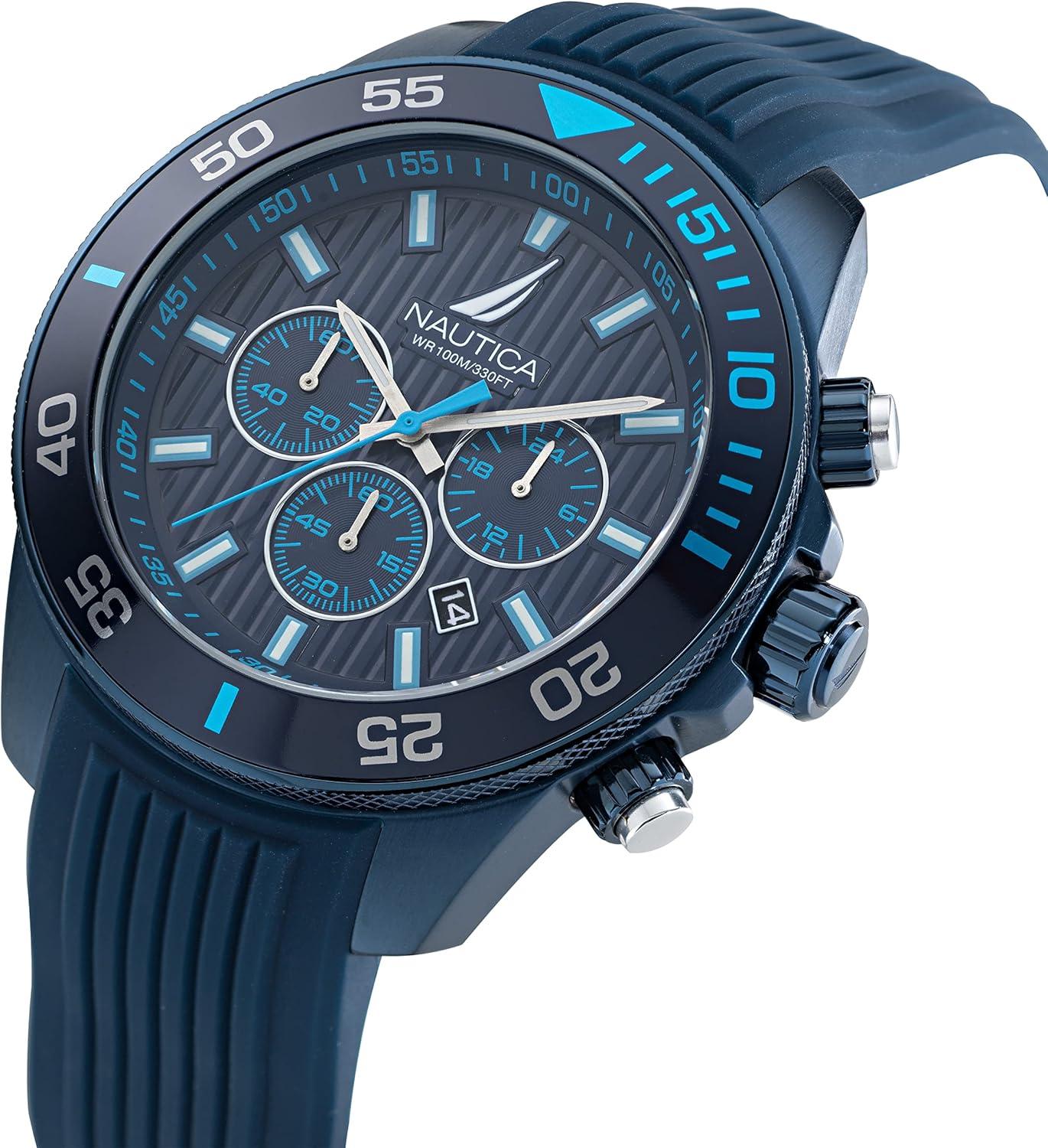 imageNautica One Mens WatchNavy BlueNavy BlueNavy Blue