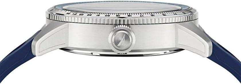 imageNautica Sporty Mens WatchBlueBlueSilver