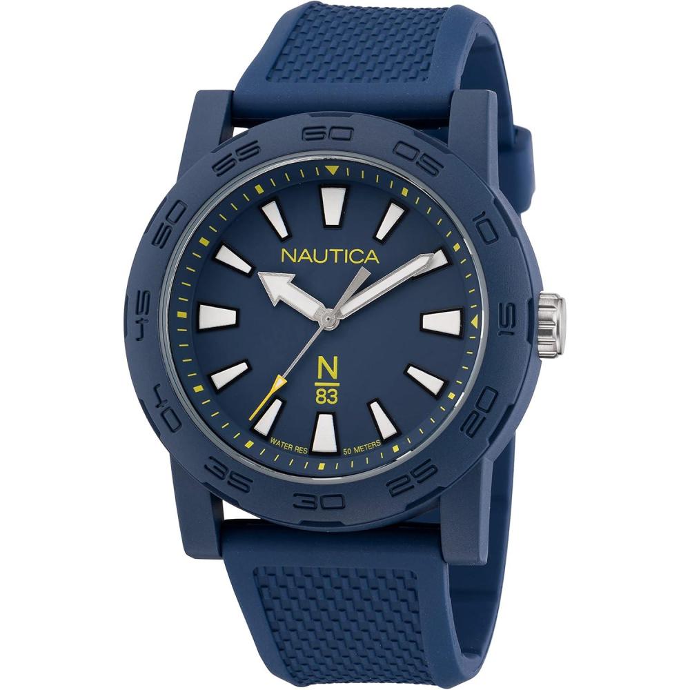 imageNautica Mens N83 Everyday WatchBlueBlueBlue