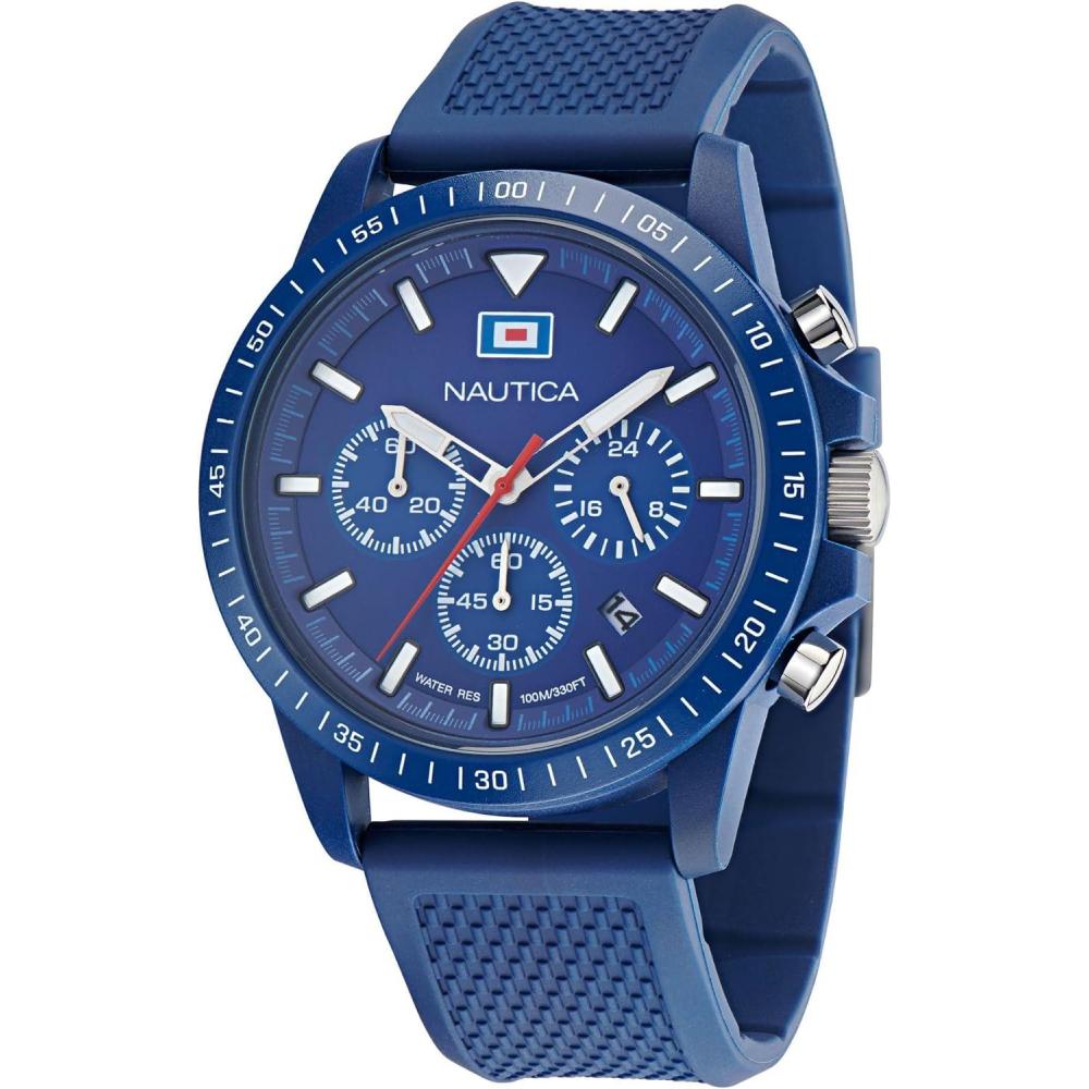 imageNautica One Mens WatchBlueBlueBlue