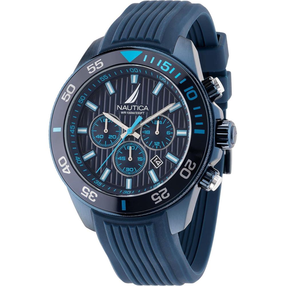 imageNautica One Mens WatchNavy BlueNavy BlueNavy Blue