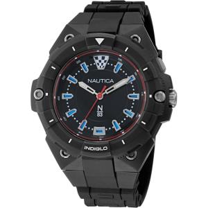 Nautica Men’s Coronado Bay Watch(Black/Black/Black)