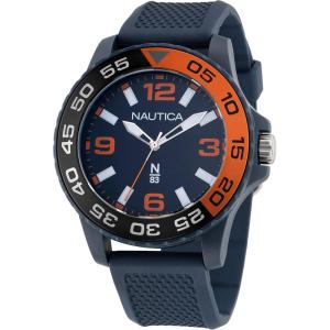 Nautica Men’s Finn World Watch(Blue/Blue/Blue)