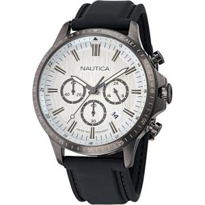 Nautica Men’s NCT Blue Ocean Chronograph Watch(Black/Silver/Gunmetal)