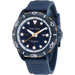 Nautica Men’s NSR Silicone Watch(NavyBlue/Navy Blue/NavyBlue)
