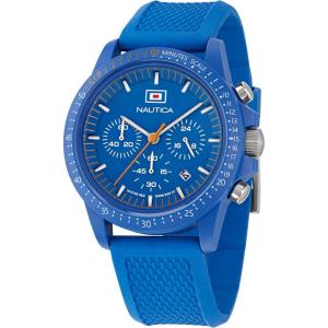 Nautica One Men’s Watch(Blue/Blue Chrono/Blue)