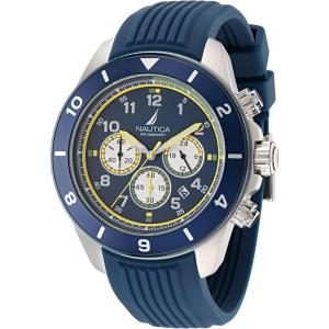 Nautica One Men’s Watch(Blue/Blue/Silver)