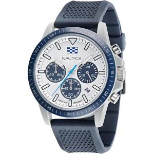 Nautica One Men’s Watch(Blue/White/Blue)