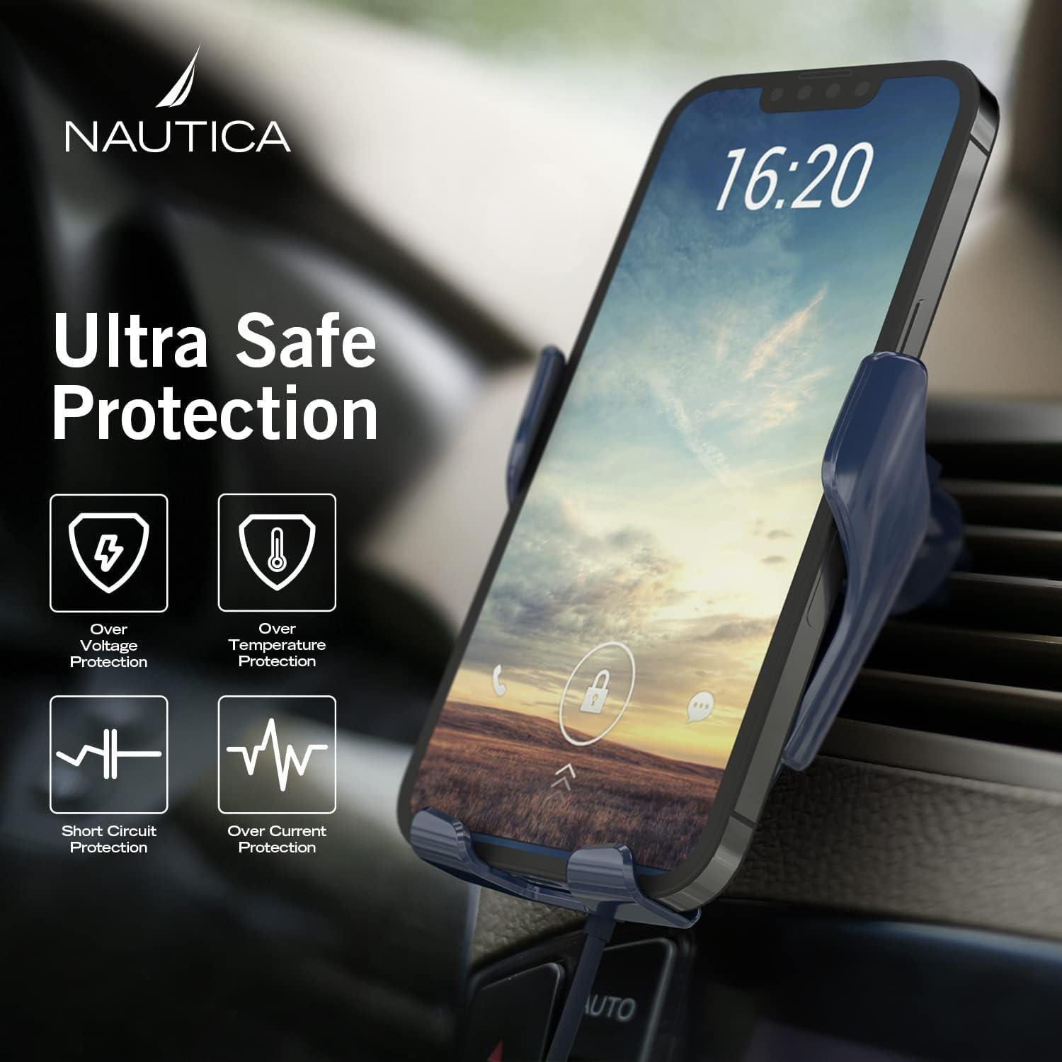 imageNautica 3 in 1 USB Charging Cable Multi Charging Cable Cord with USBCMicro USBLightning Connectors Multiple Port Fast Charger Universal Compatible with Most iOS Devices and Smart Phones