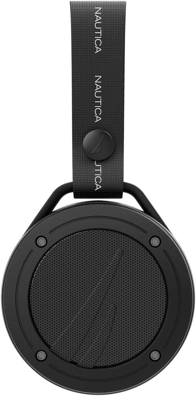 imageNautica S20 True Wireless Outdoor Speaker WaterResistant Bluetooth Speaker with TWS Pairing amp Carrying Strap Perfect for Camping Beach Backyard amp TravelBlack