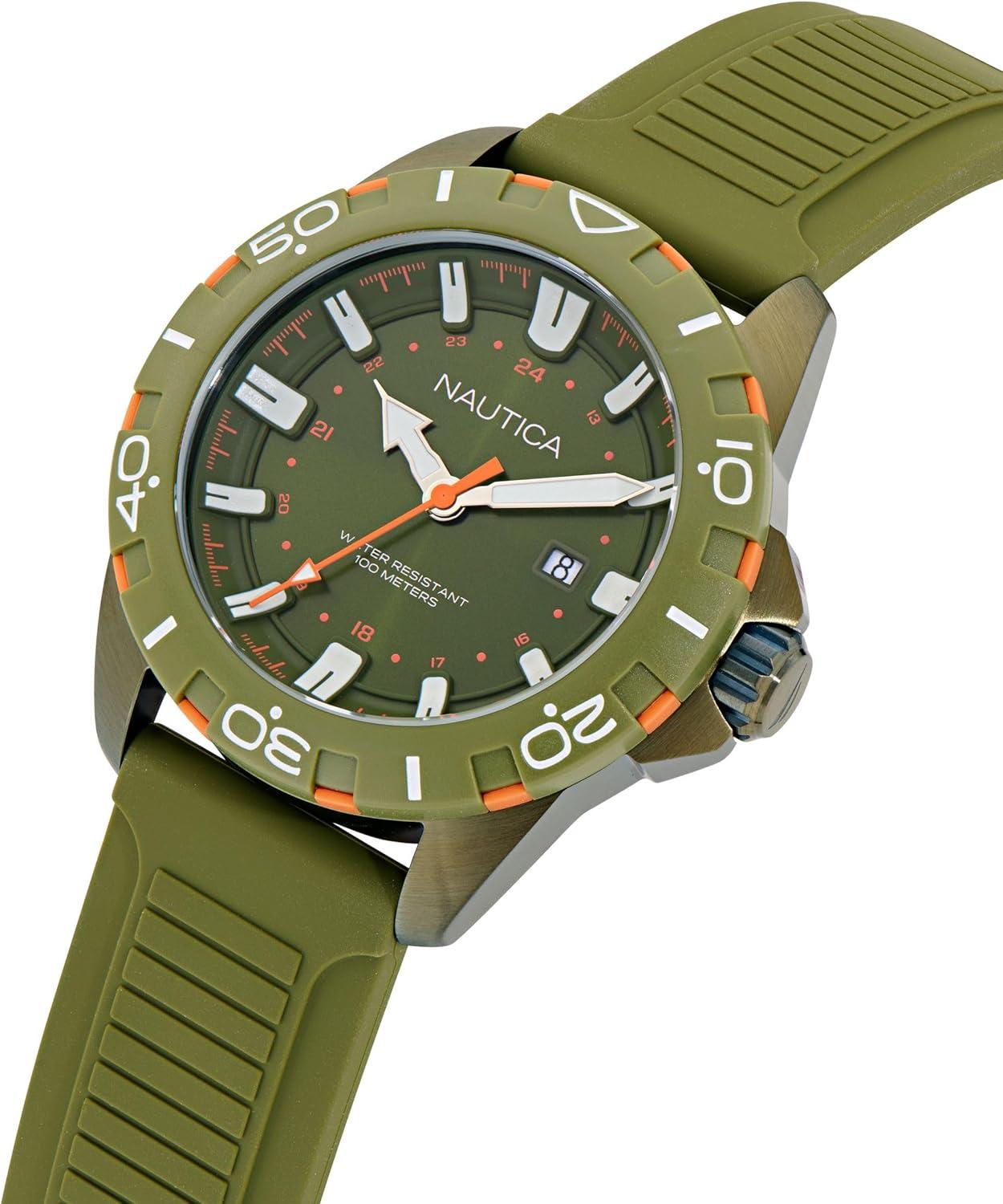 imageNautica NSR Silicone Strap Watch