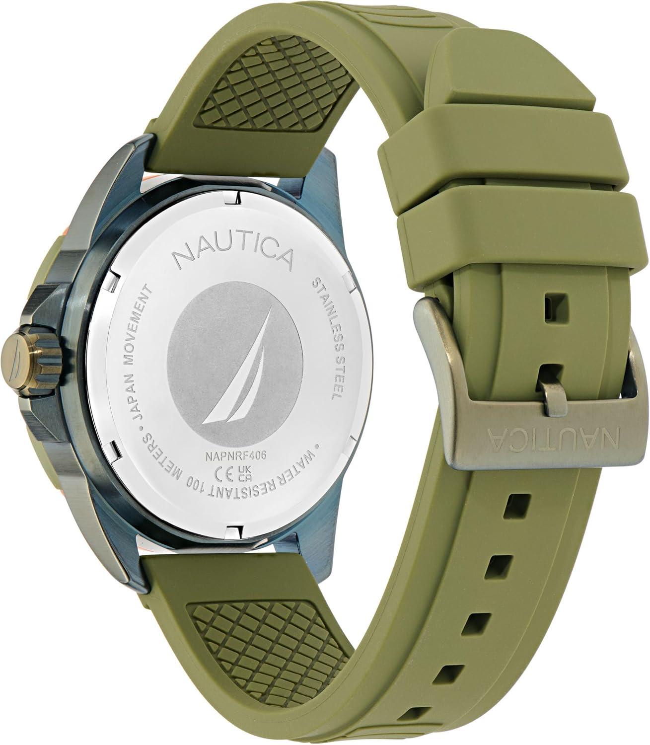 imageNautica NSR Silicone Strap Watch