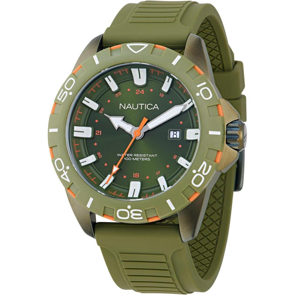 imageNautica NSR Silicone Strap Watch