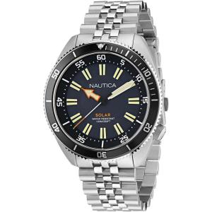 Nautica Men’s Stainless Steel Bracelet Watch (Model: NAPNVS405)